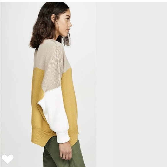 Free People Easy Street Color Block Tunic Sweater - Picture 5 of 8